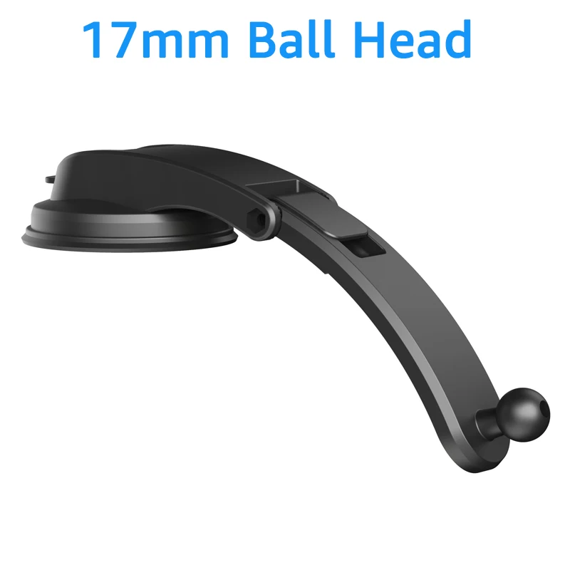 iBudim Suction Cup Car Dashboard Phone Holder Stand 17mm Ball Head Base Accessories for Car Cellphone Mount GPS Brackets