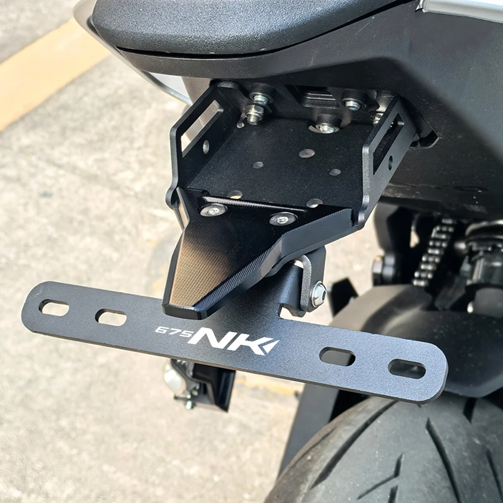 

Для мотоцикла CFMOTO CF MOTO 675 SR-R NK SS 2024 2025 2026 675SR-R 675NK 675SS хвостовой аккуратный держатель номерного знака Fender Eliminator