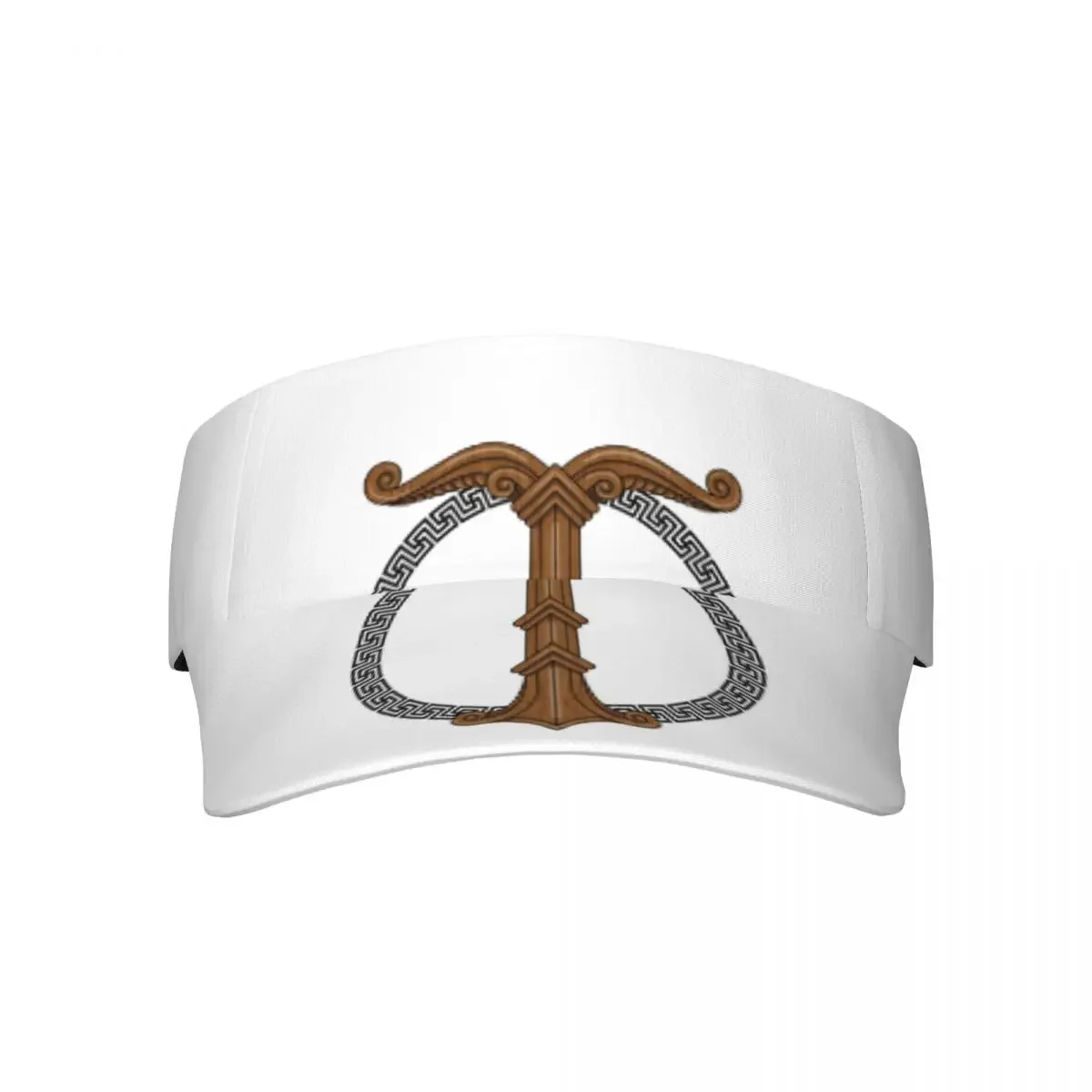 Yggdrasil Tree God Breathable Air Sun Hats Men Women Visor UV Protection Top Empty Solid Sports Tennis  Sunscreen Cap