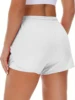 Women's athletic shorts, running, yoga, two-piece design, anti-exposure shorts, fitness, elastic, slimming leggings