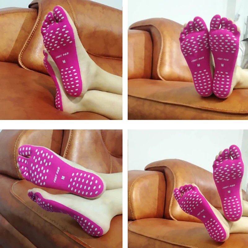 2 個インソールアンチスリップ粘着インソールノンスリップ裸足スティックビーチシューズフットパッドステッカーシリカ目に見えない靴パッド水泳プール