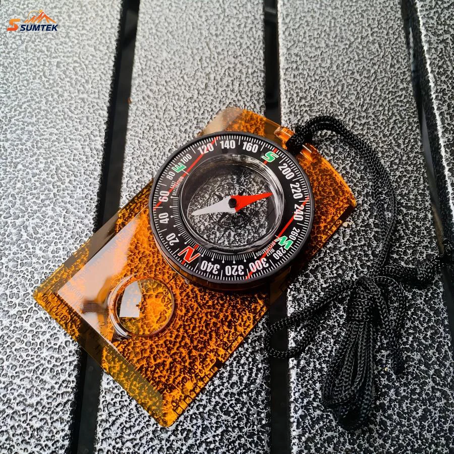

Compass Hiking with Scale Advanced Scout Compass Camping&Navigation for Map Reading-Baseplate Survival