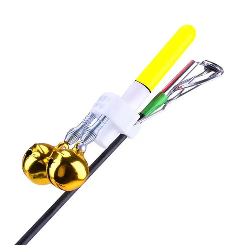 LED 낚싯대 물기 미끼 알람 조명, 휴대용 방수, 밝은 감도 조절 가능한 낚시 표시기