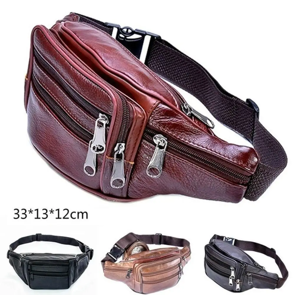 1pc Waist Pack Men\'s Casual Bag Travel Purse Waterproof Belt Zipper Tactical Outdoor Sport Fanny Multifunction Phone Pocket