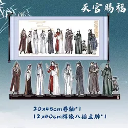 New Heaven Official's Blessing Large Acrylic Stand Tian Guan Ci Fu Xie Lian, Hua Cheng Comic Characters Scroll Cosplay Gift