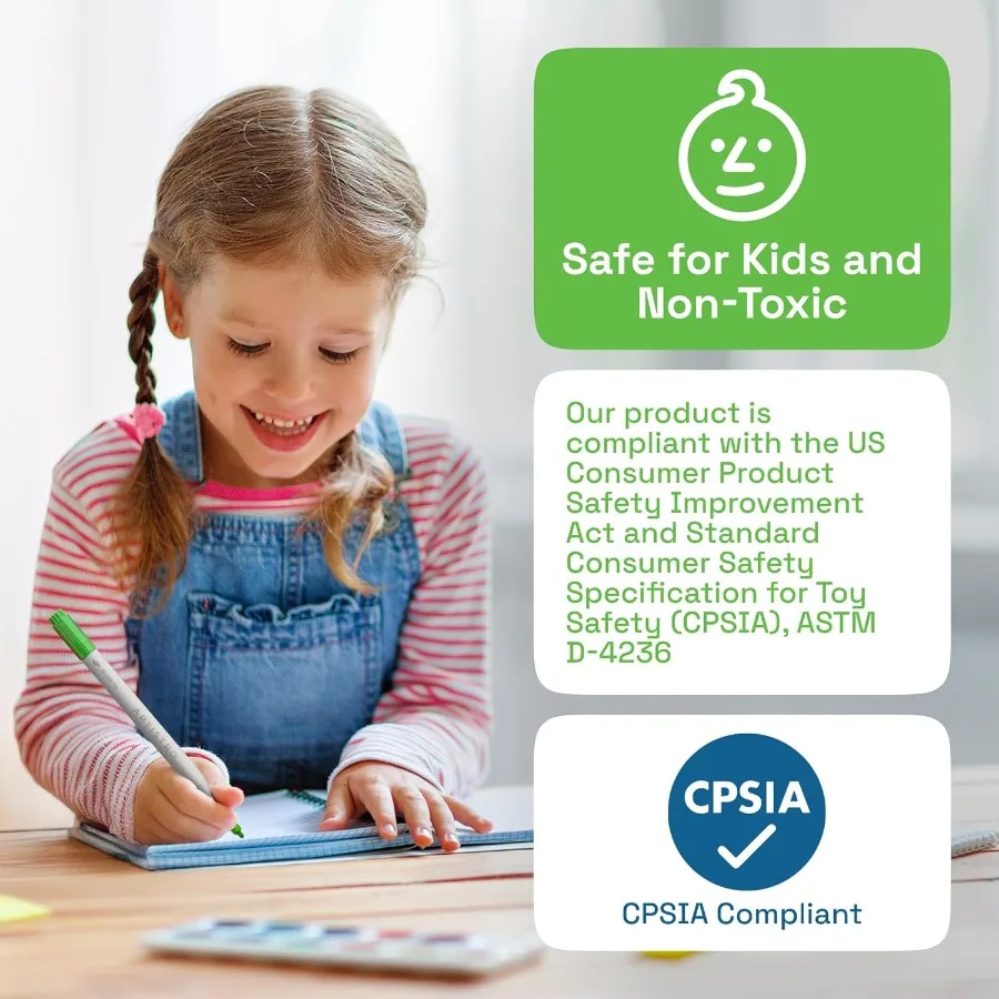 فرشاة ARTISTRO 24 ذات طرف مزدوج + أقلام طلاء أكريليك رفيعة مثالية للخط والأعمال الفنية المفصلة على القماش والزجاج الصخري DIY Pr #4