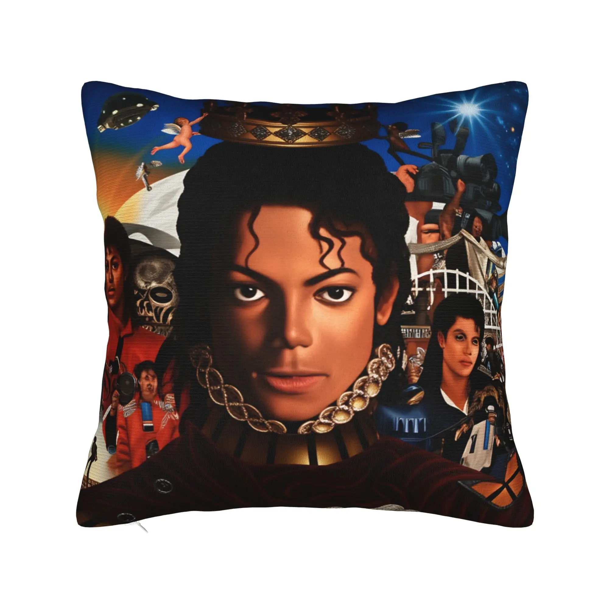 Pillow Cover Singer M-Michaels Fanart  Morden Pillow Case For Sofa Car Home Decor Pillowcases