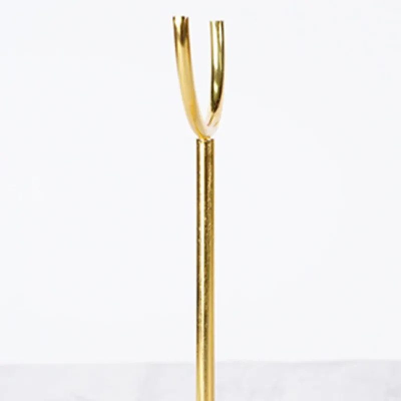 

A09P Подставка для браслета - деревянная двойная вилка с 2 отверстиями для ювелирных подвесок, для браслетов, украшений