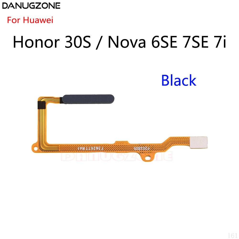 FingerPrint Sensor Button Touch ID Scanner Key Flex Cable For Huawei Honor 30S / Nova 6SE 7SE 7i