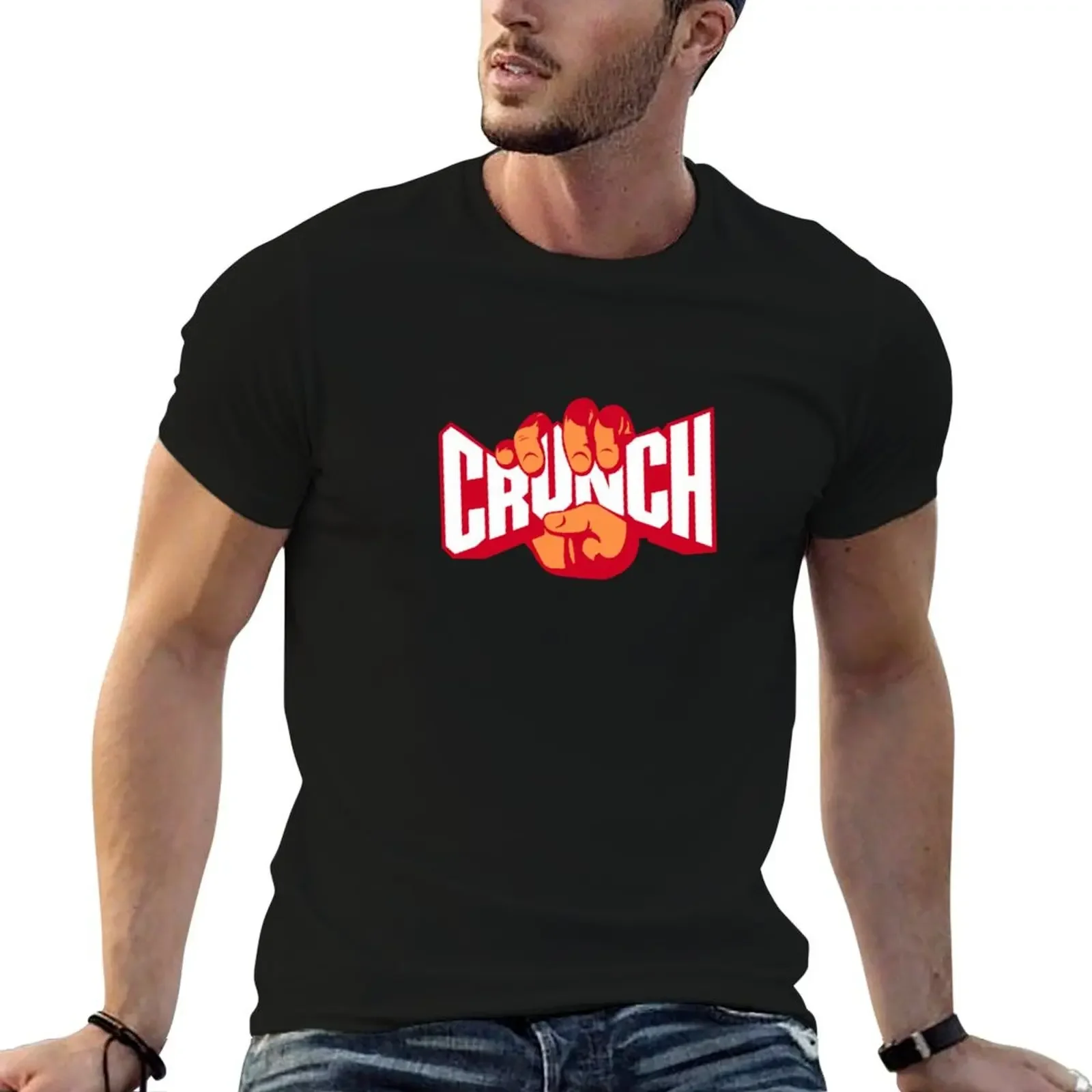 the crunch merchandise T-Shirt animal prinfor boys plain oversized t shirt new edition t shirts for men graphic