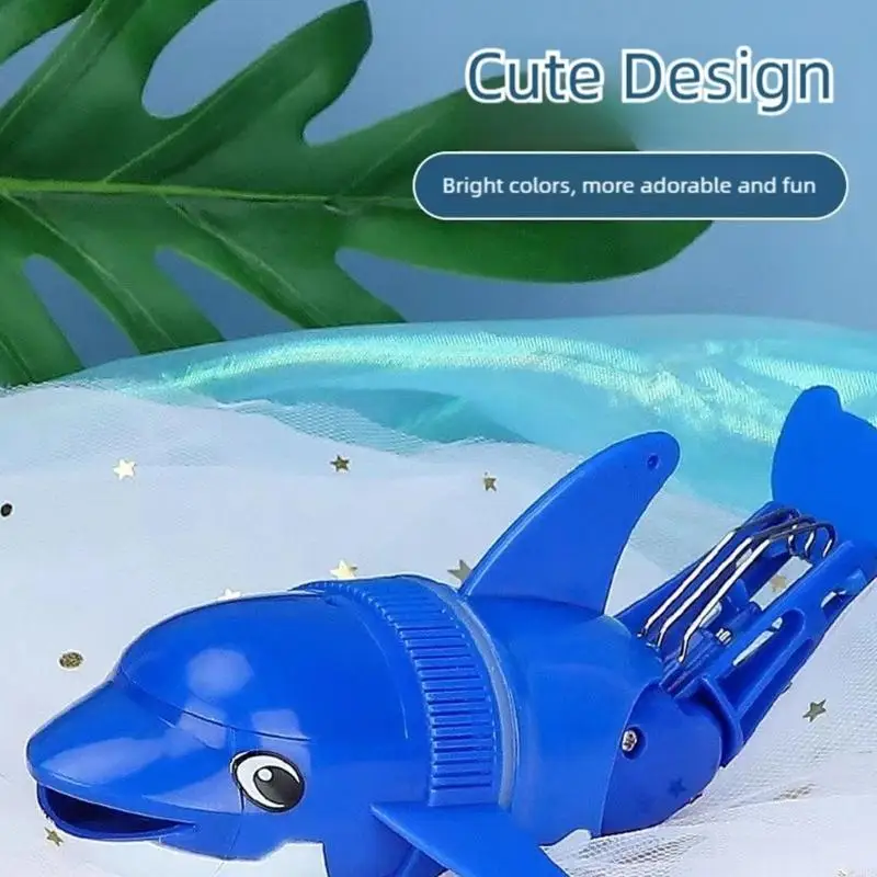 Elektryczna zabawka do kąpieli delfinów na kółkach Automatyczna zabawa w wodzie do pływania dla małych dzieci w wieku 3+ A2UB