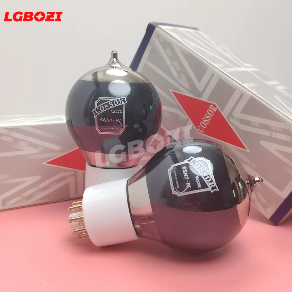 

PSVANE Tube Cossor 6SN7 Замените 6H8C 6N8P CV181 Соответствующая пара для лампового усилителя HIFI усилителя