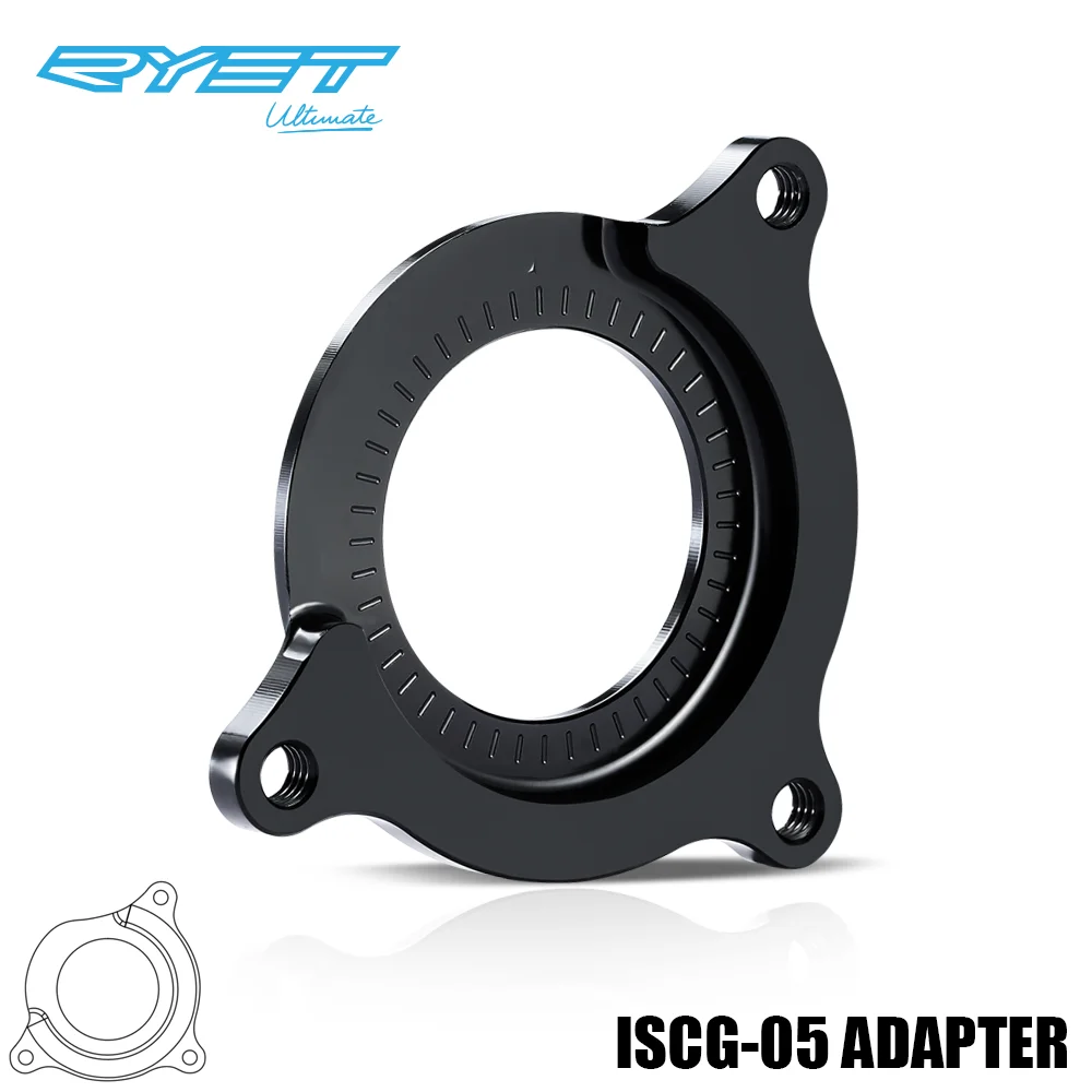 New Ryet MRP ISCG-05 Adapter For BSA BB Shell Frame To ISCG05 Adapter For ISCG05 Chainguide FOR Bicycle Parts Accessories Light