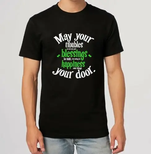 Christian St Patricks Day Gift - Prayer Irish Blessing T-Shirt S-5XL