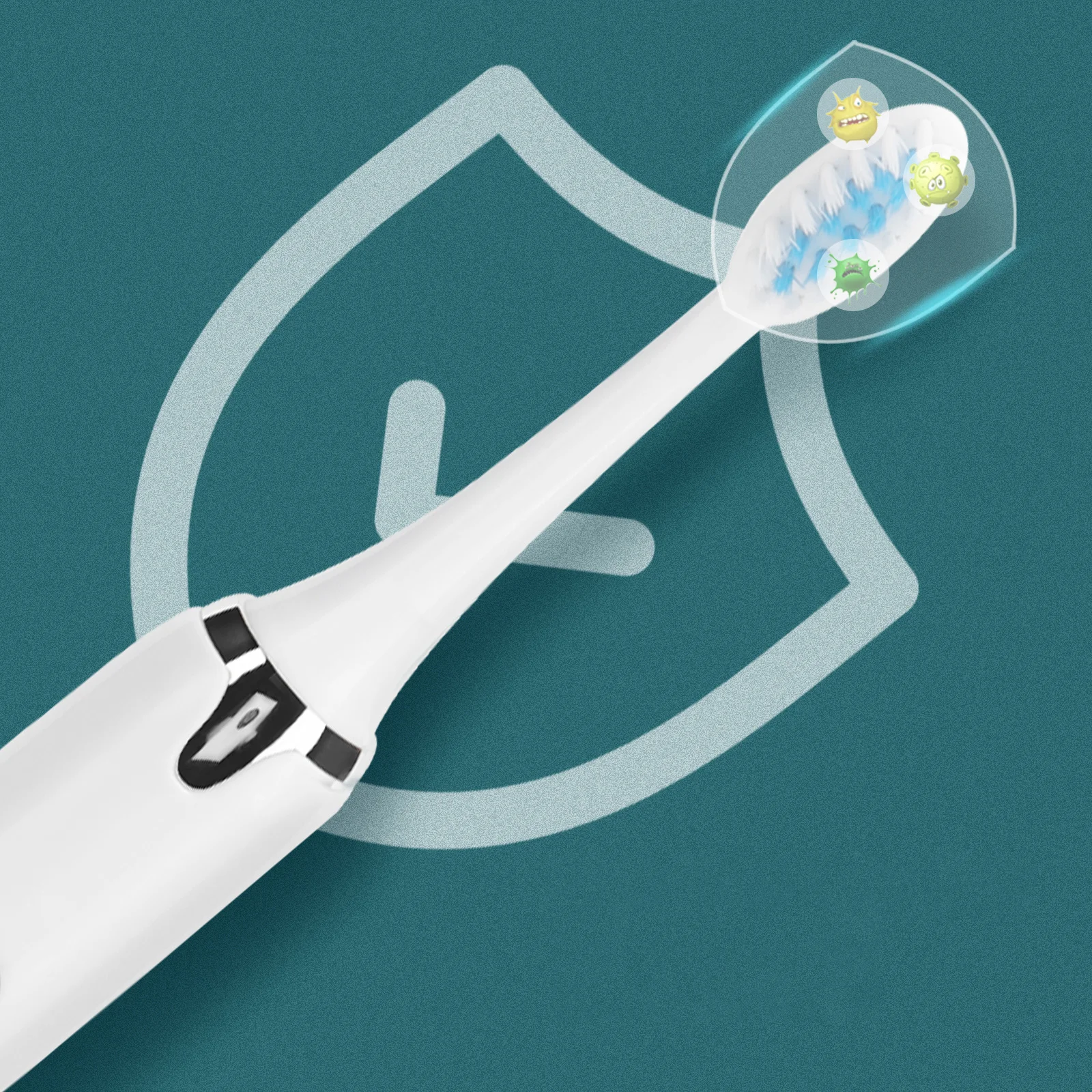 

1 комплект, зубная щетка, 5 передач, USB-зарядка для взрослых, водонепроницаемая, мягкая, электрическая, зубная щетка для чистки, щетина, глубокая чистка, щетка для ухода за полостью рта