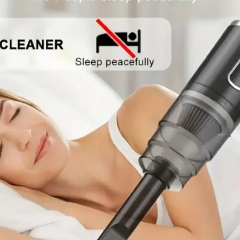 Upgraded Cordless Handheld Vacuum, Strong Suction for Car, Home, Office, Rechargeable Cyclone Design, Portable Cleaner