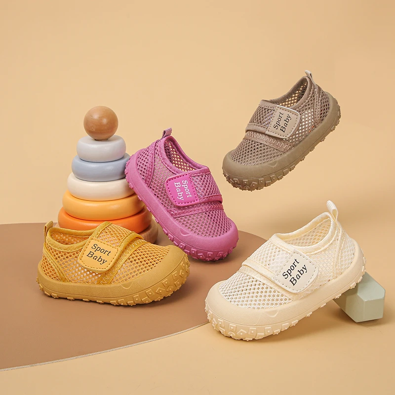 

Summer Children Mesh Sneakers Breathable Candy Color Kids Casual Shoes Leisure Daily Toddler Unisex Boys Girls Trainers 21-29
