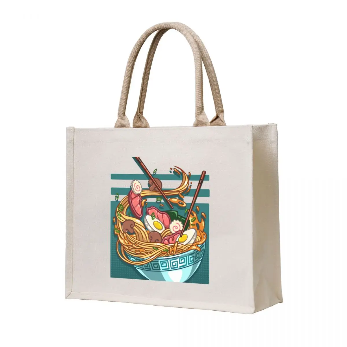 

The delicious falling Japanese ramen bowl Tote Bag Women's bag large size bags Women bags shopping trolley bag