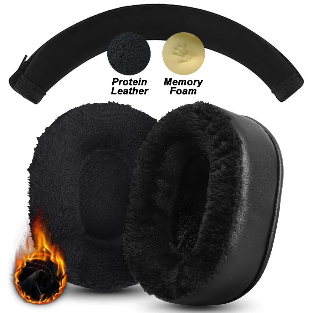 OME OH MY EAR Kopfhörerpolster für Logitech G PRO X G PRO X2 Ersatz-Ohrpolster Kopfhörer Ohrenschützer Mesh-Tuch Memory Covers Schwamm 10