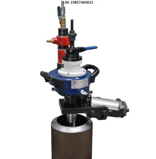 Different Tube Pipe Water Wall Boilerplants Industries OD Compact Auto Beveling Machine for