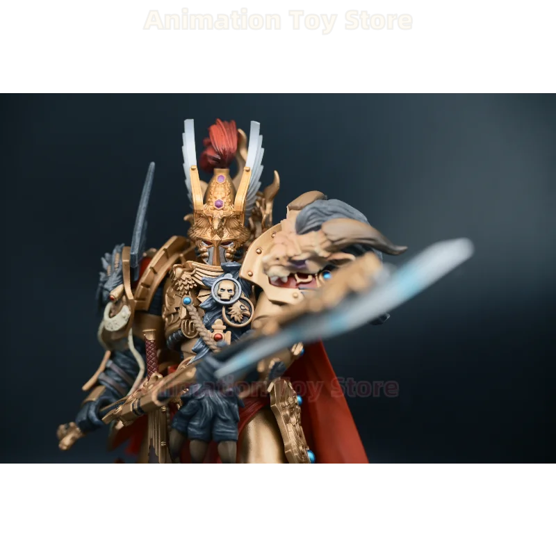 【متوفر】خوذة JOYTOY Dark Source Warhammer Horus Rebellion Imperial Army Corps Marshal Constantine Valdo المعدلة #2