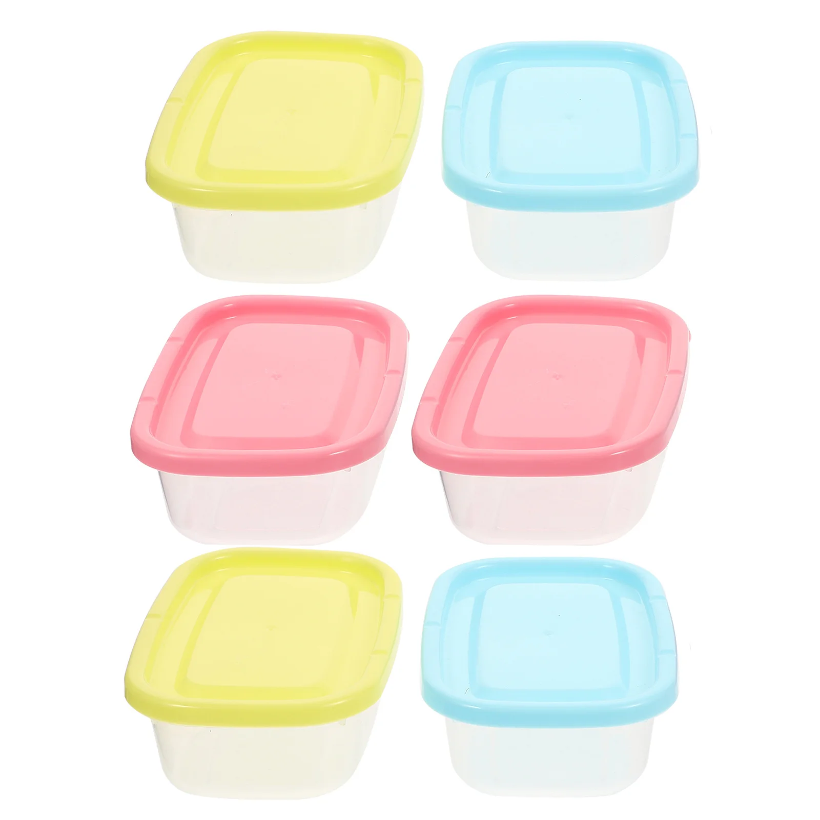 

6Pcs Food Preservation Boxes Bpa-Free Sealed Containers Must-Have Home Kitchen Storage for Baby Food Supplements