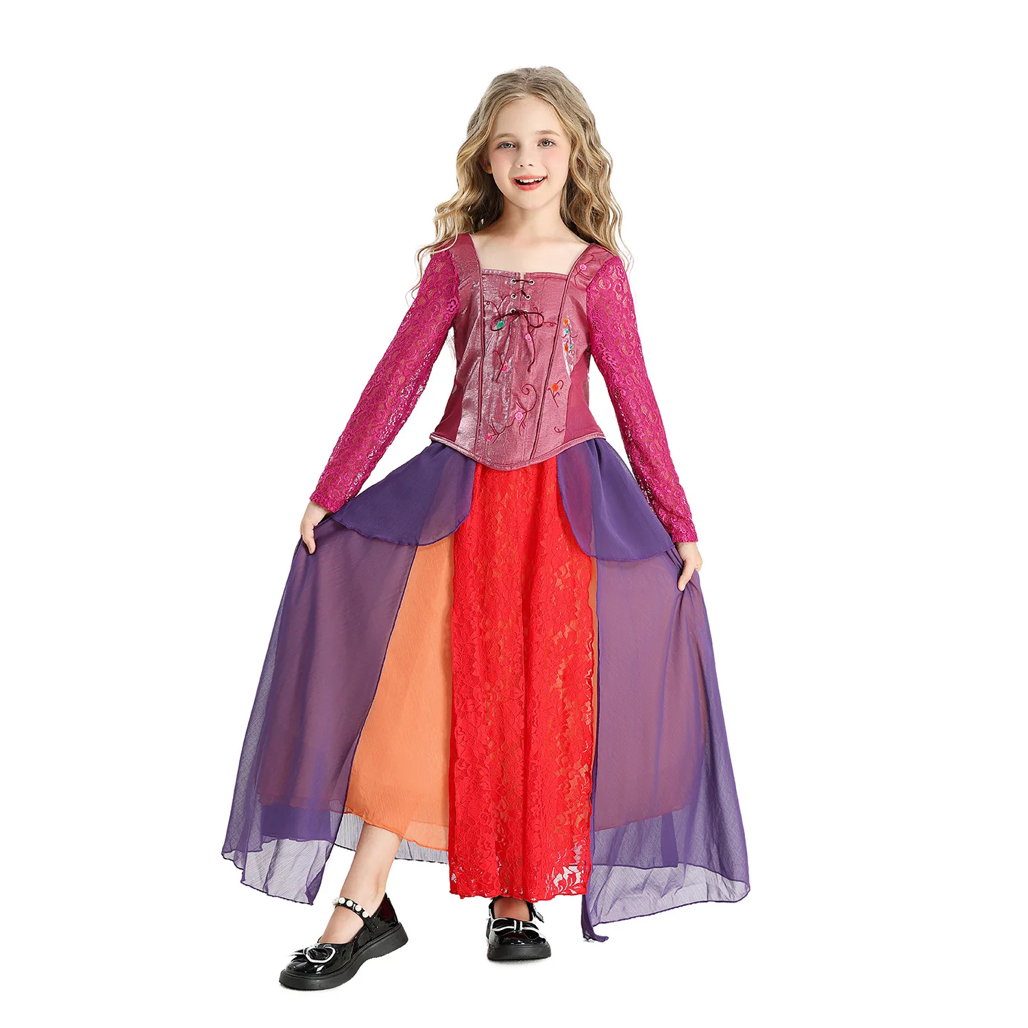 Halloween infantil traje bruxa também louco 2 bruxa traje bruxa carnaval mostrar traje vestido medieval
