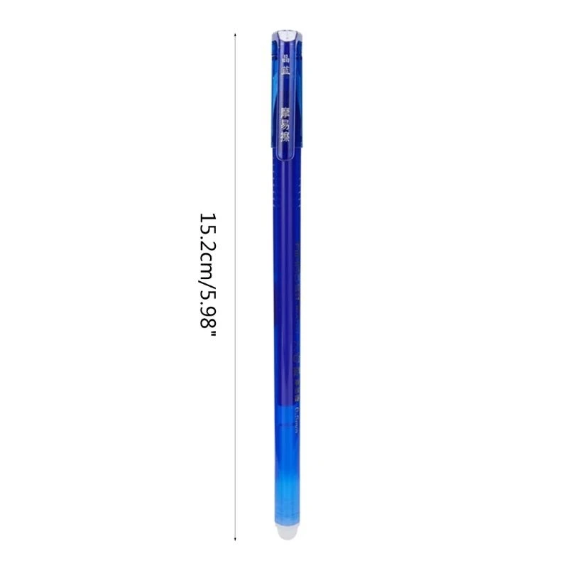 0,5mm Extra-Thin Fine Tip Pen Gel Liquid Rolling Ball Point Pena