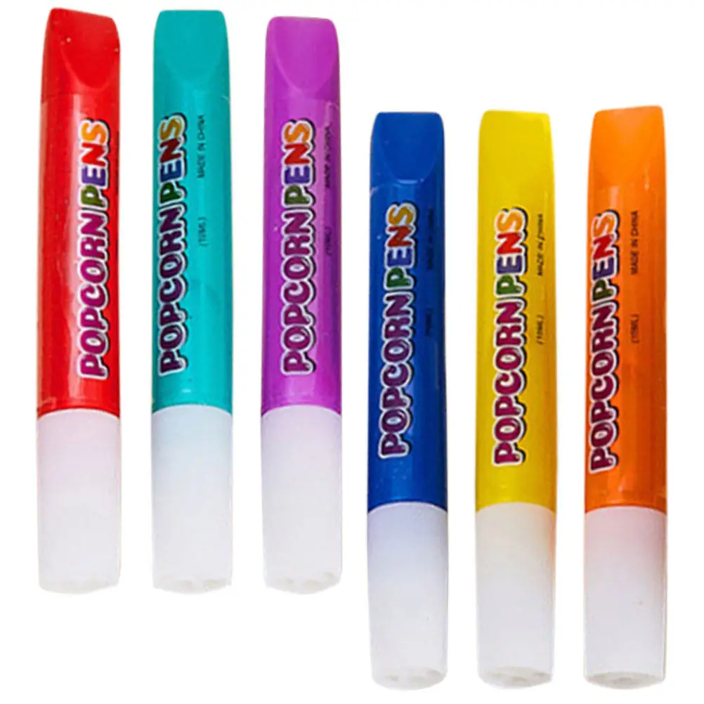 6Pcs Bubble Pen For Party Favors Christmas Stockings Fillers Pens Vibrant Drawing Smooth Writing System