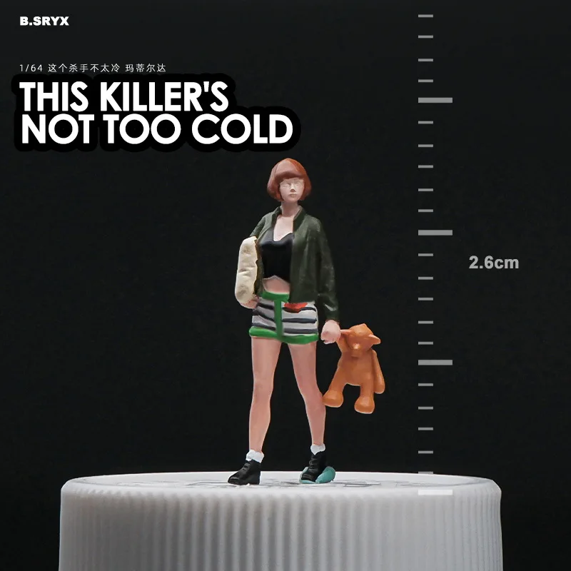 1:64 Anime Killer มินิตุ๊กตารูป Miniature การถ่ายภาพ props ฉาก DIY ตารางทรายภูมิทัศน์เครื่องประดับของขวัญ