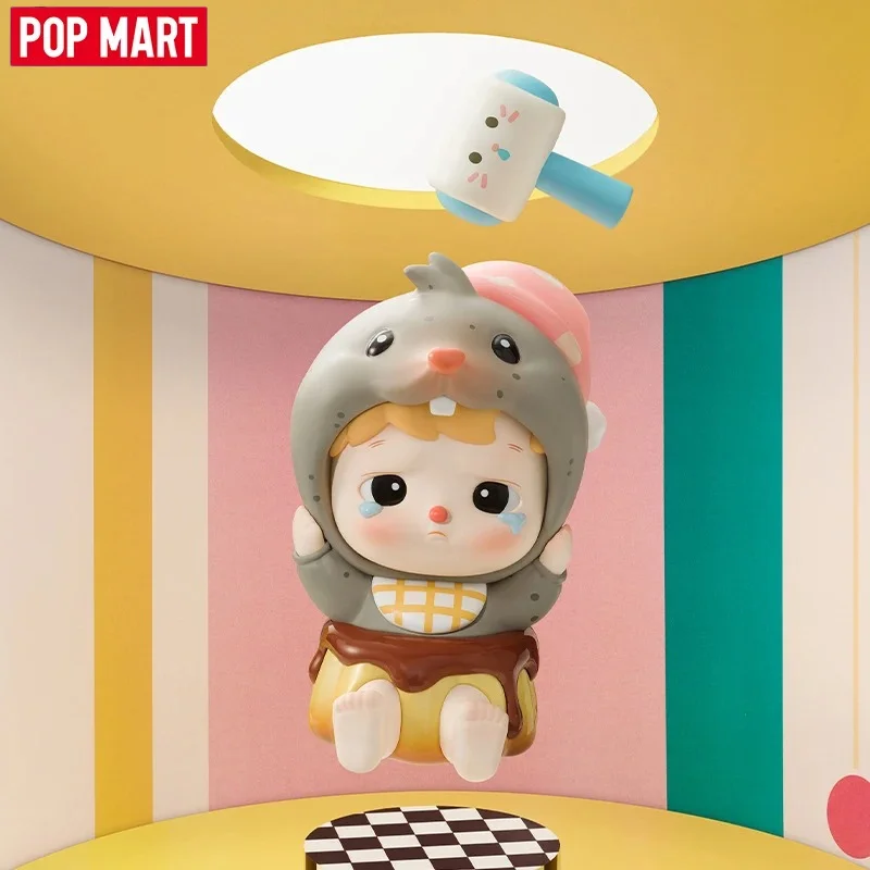 POP MART HACIPUPU Rolling Time Machine Series Figuras 1PC/12PCS Caixa Cega POPMART