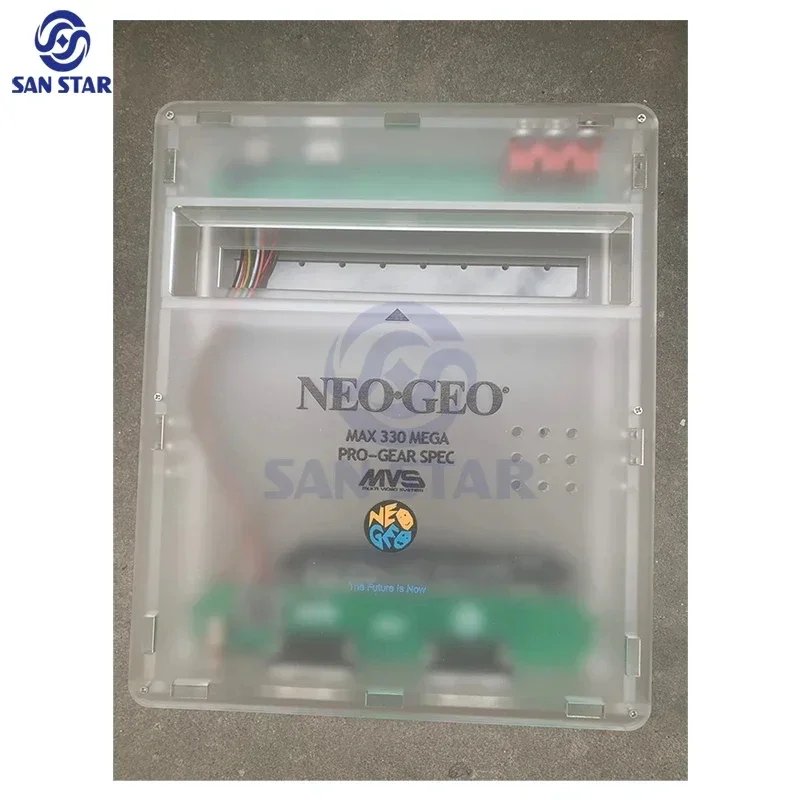 

NeoGeo Arcade MV1C Transparent Arcylic Cbox Shell Supergun MVS1-C Arcade DIY Kits Game Accessory With Video Output