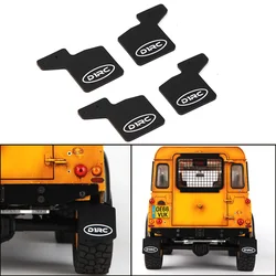 Gumowy błotnik do zdalnie sterowanego samochodu gąsienicowego Traxxas TRX4 Defender RC4WD D90 D110, 4 sztuki