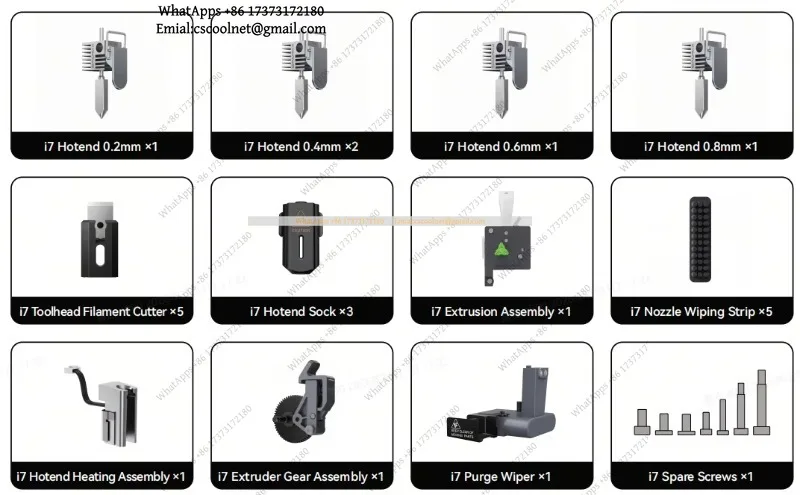 Creality SPARKX I7 Extended Run Kit Continuous Operation Accessory 3D Printer Universal Parts
