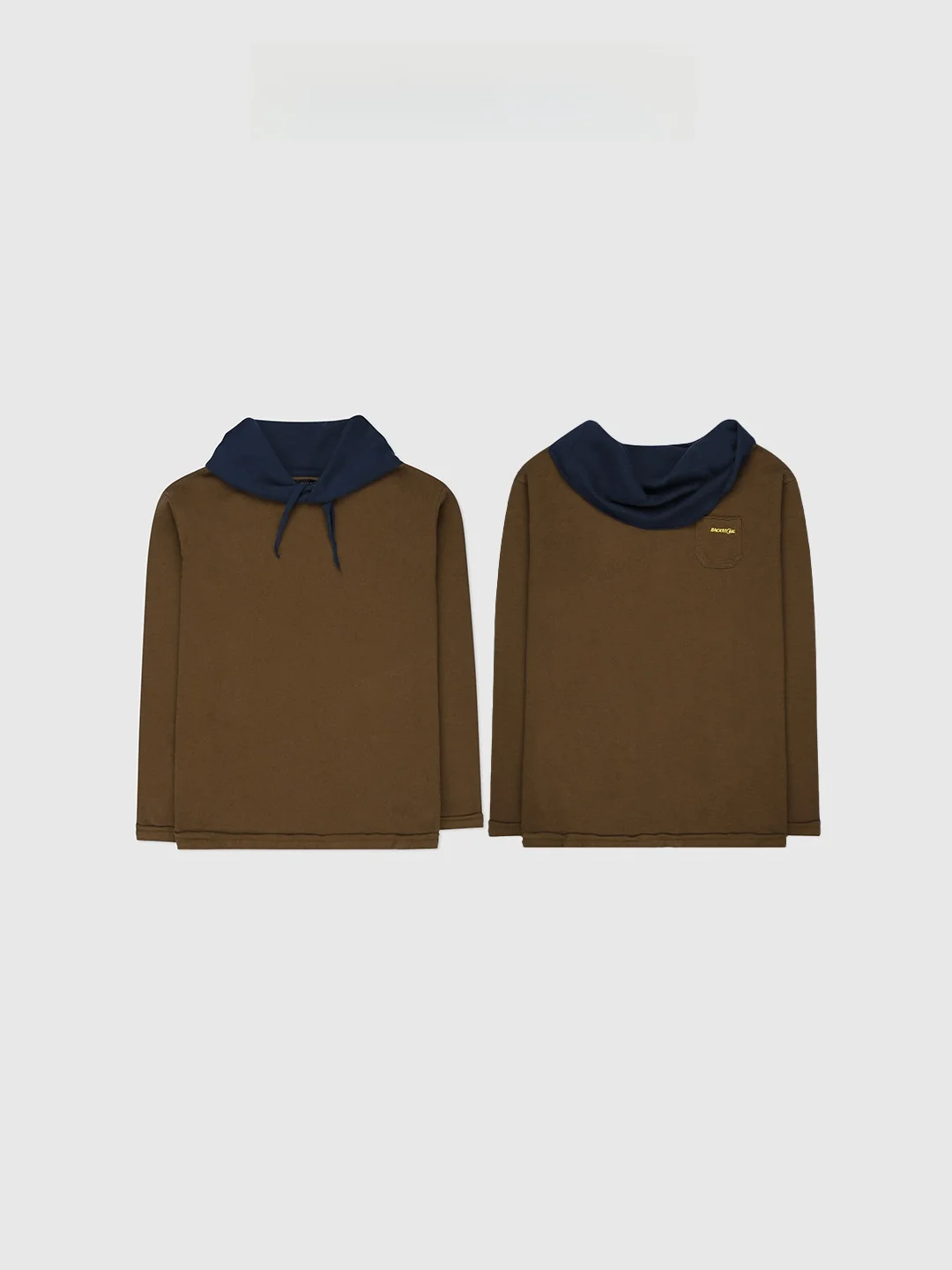 

Casual Loose Fit Long Sve T-irt Double Sided Wear Cotton Linen Blend Quali Top Women's Faion Daily Wear