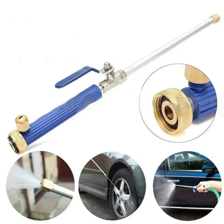 Auto Car Cleaning Gun High Pressure Jet Wash Lance Water Cleaning Spray Gun Lance Car Wash Garden Water Gun Watering Hose Wand