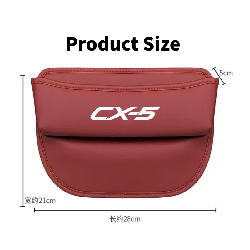 Car Seat Organizer Leather Fenda Caixa De Armazenamento, Auto Acessórios, Mazda CX-5 CX5