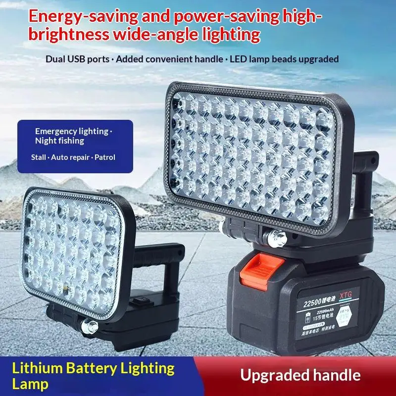 Super Bright LED Wall Light With USB Port Convenient Handheld Design Up To 10 Hours Of Continuous Lighting