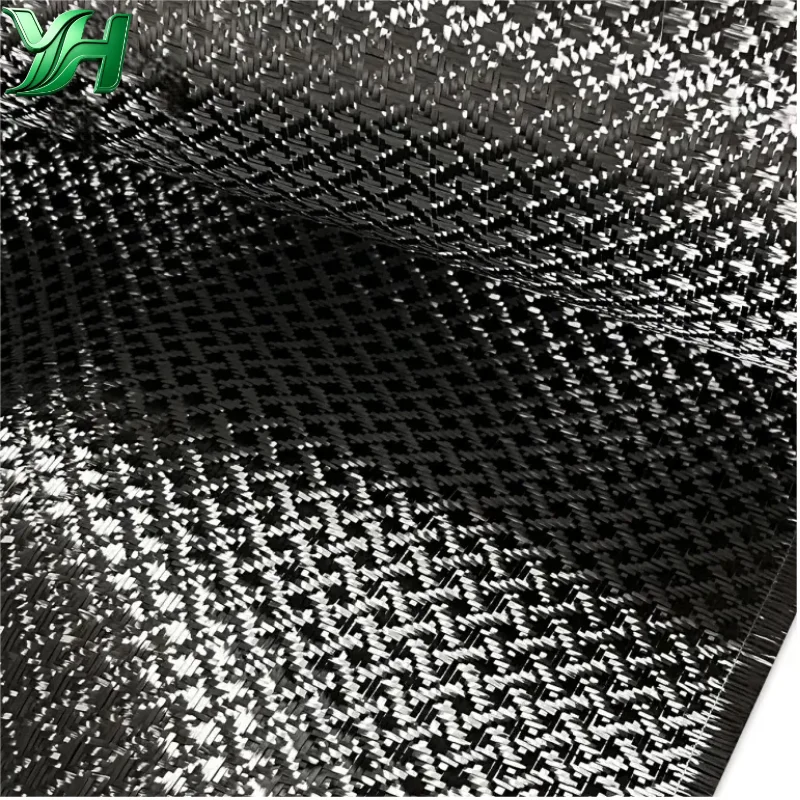3K 240gsm Diamond Carbon Fiber Fabric – Premium Luxury Twill Weave Cloth for Car Interior Dashboard Wrap DIY