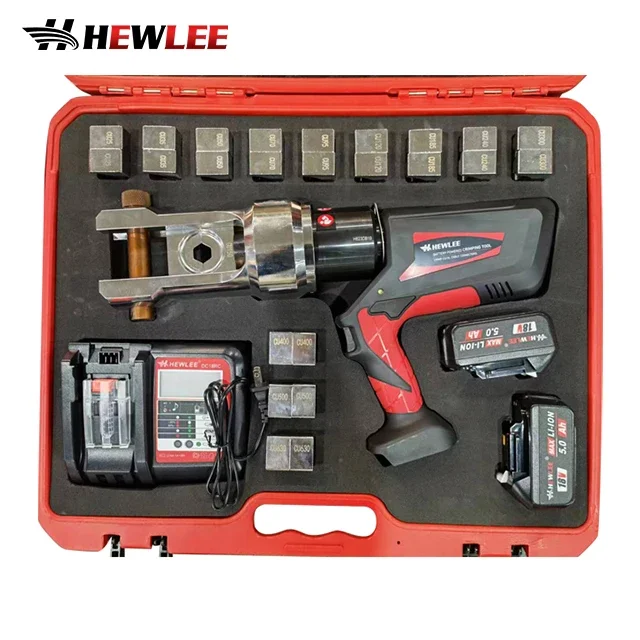 HL-630B 25-630mm2 Cordless Battery Crimping Tool Copper Aluminum Cable Crimping Pliers Hydraulic Crimping Tool