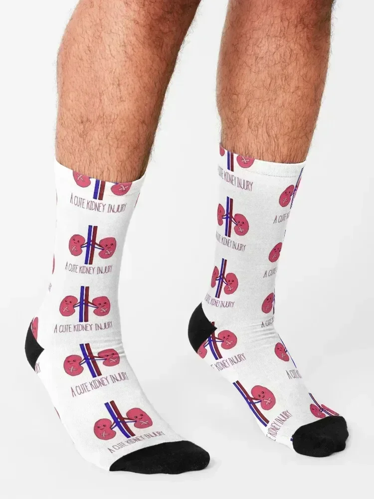 A cute kidney injury Socks colored cycling Lots custom sports Women Socks Men's