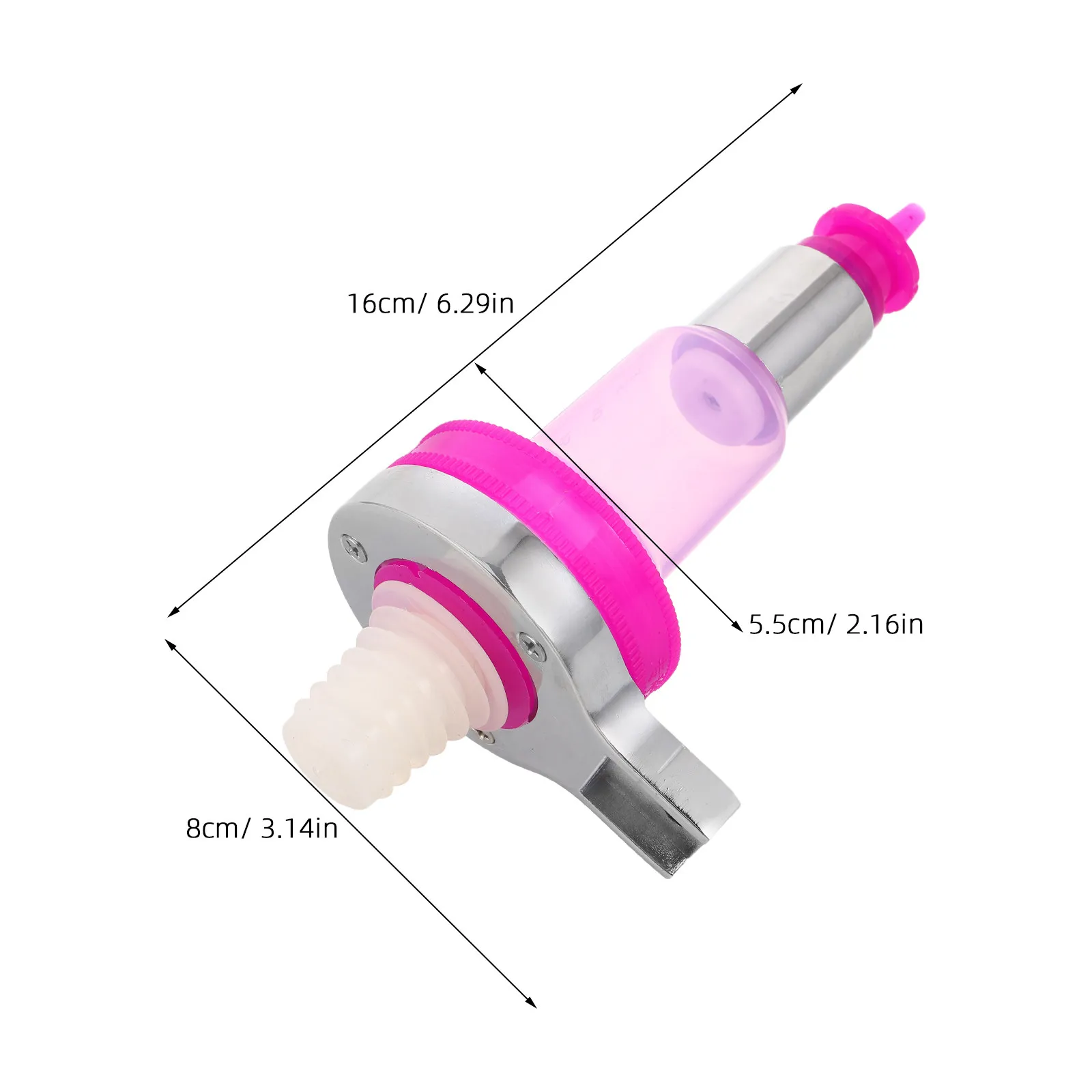 Perfume Pump Transfer Precision Refillable Dispenser Scale Leak-Proof Portable Fragrance Bottle Pump Tool for Travel Home Scent