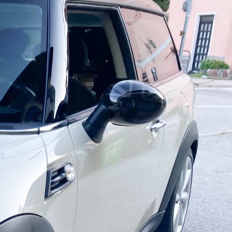 Carbon Fiber Pattern Shell Car Rear View Mirror Covers For Mini Cooper Clubman R55 R56 R57 R58 R59 R60 Countryman R61 Accessory