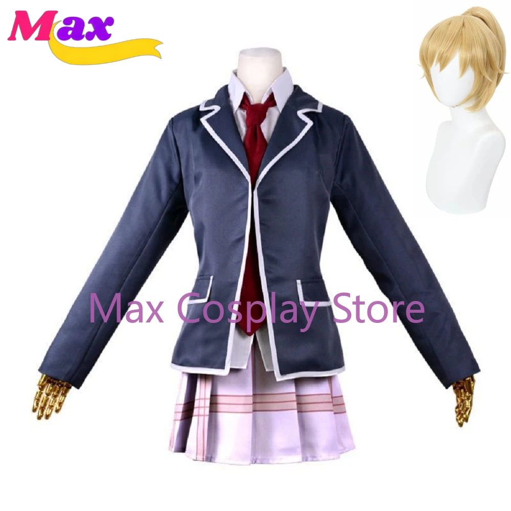 Max Unisex Anime Cos Nise Mayuko Cosplay Costumes Halloween Uniform Custom Size