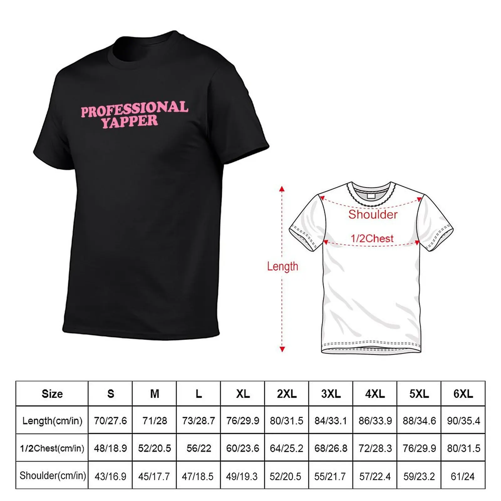 Professional Yapper, What Is Bro Yapping About, Certified Yapper Slang Internet Trend, Y2k Clothing T-Shirt image 5