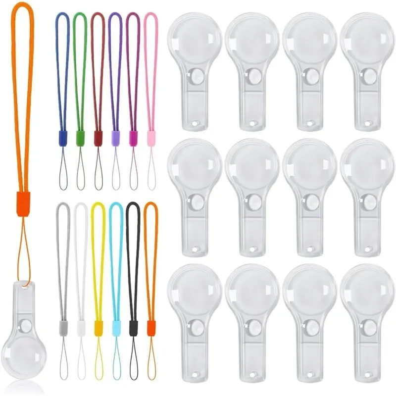 Handheld Magnifying Glasses Mini 5X/10X Magnification For Reading Small Texts, Nature Observations, And For Playful Search