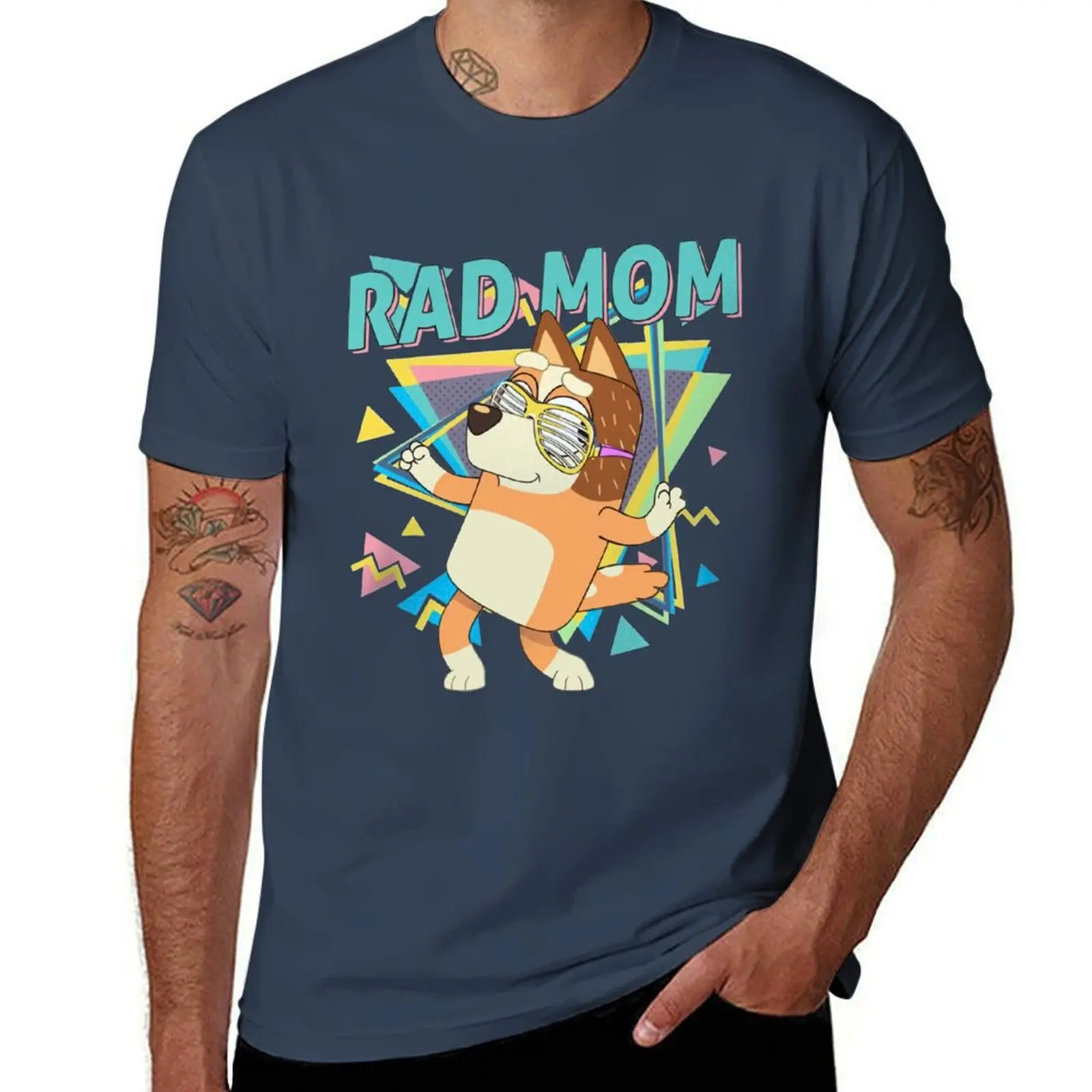 

Rad Mom T-Shirt t shirts for man cotton t shirt man casual man t shirt luxury T-Shirt