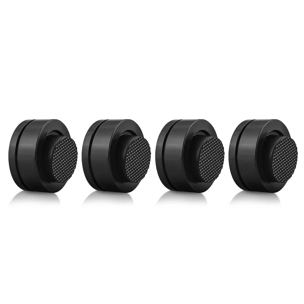 4 Pieces HIFI Audio Speaker Amplifier Ceramic beads Steel ball Scroll Anti-shock Absorber Foot Feet Nail Pad Vibration Base