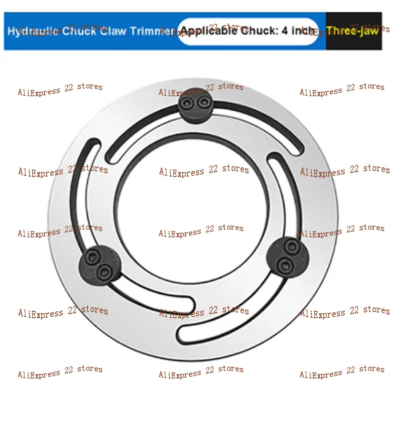 

4inch CNC Top Chuck Claw Ring Bore Hydraulic Kitagawa Clamp Soft Jaw Lathe Tools Accessories