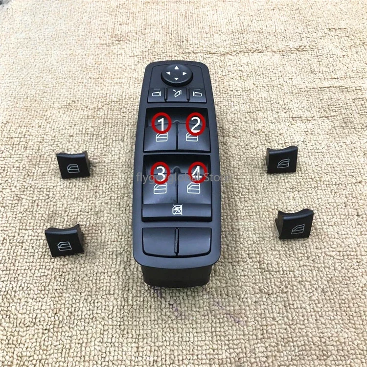 Suitable for Mercedes Benz R300R320R350R400 switch button, glass up and down switch button, window